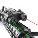 Viseur tactique laser rouge + vert